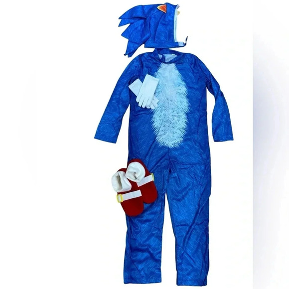Sonic the Hedgehog Kids Costume - Brand New No Tags 🦔🔵 - Picture 1 of 4